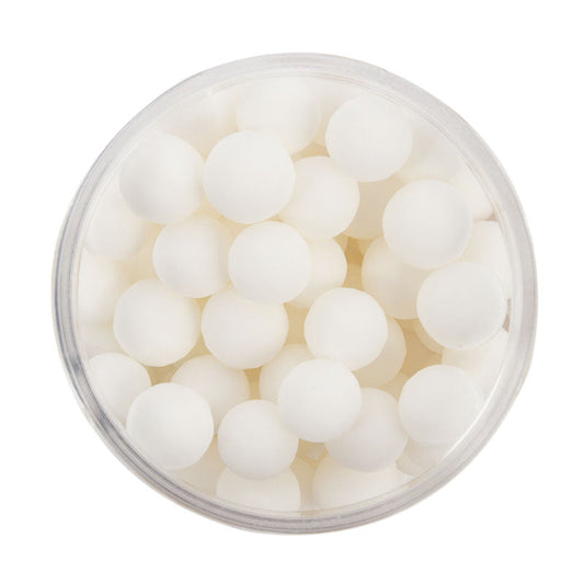 Cachous Matte White  65g - Sprinks - Premium  from O'Khach Baking Supplies - Just $6.50! Shop now at O'Khach Baking Supplies